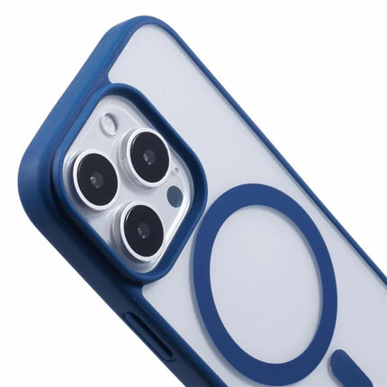 For iPhone 16 Pro Max Case Compatible with MagSafe Shockproof PC+TPU Clear Phone Cover
