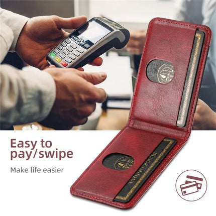 SUTENI H17 For iPhone 16 Pro Case Compatible with MagSafe Card Holder Kickstand Phone Cover