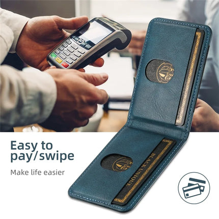 SUTENI H17 For iPhone 16 Plus Case Compatible with MagSafe Card Holder Kickstand Phone Cover