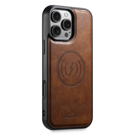 SUTENI H15 For iPhone 16 Pro Max Magnetic Case Detachable Card Holder Phone Cover
