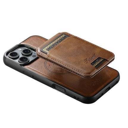 SUTENI H15 For iPhone 16 Pro Max Magnetic Case Detachable Card Holder Phone Cover