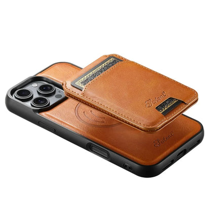 SUTENI H15 For iPhone 16 Pro Max Magnetic Case Detachable Card Holder Phone Cover