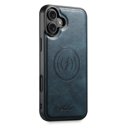 SUTENI H15 For iPhone 16 Plus Magnetic Case Detachable Card Holder Phone Cover
