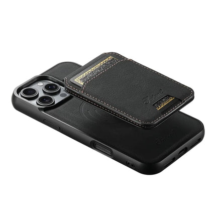 SUTENI H16 For iPhone 16 Pro Max Magnetic Case Kickstand Phone Cover Detachable Card Holder