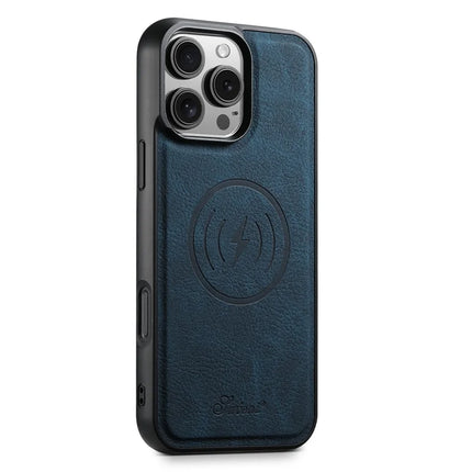 SUTENI H16 For iPhone 16 Pro Max Magnetic Case Kickstand Phone Cover Detachable Card Holder