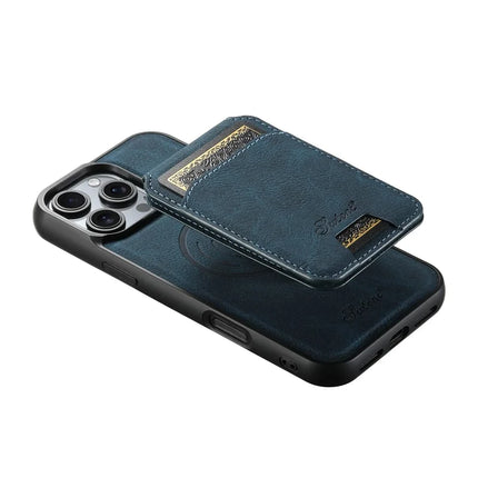SUTENI H16 For iPhone 16 Pro Max Magnetic Case Kickstand Phone Cover Detachable Card Holder