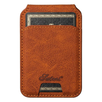 SUTENI H16 For iPhone 16 Pro Max Magnetic Case Kickstand Phone Cover Detachable Card Holder