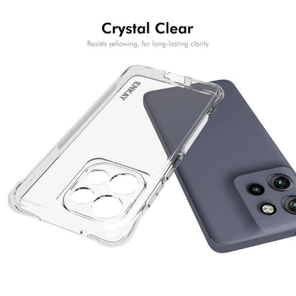 For Motorola Edge 50 Neo 5G / Moto S50 5G / Thinkphone 25 5G Clear Phone Case ENKAY HAT PRINCE Shockproof Anti-Slip TPU Cover