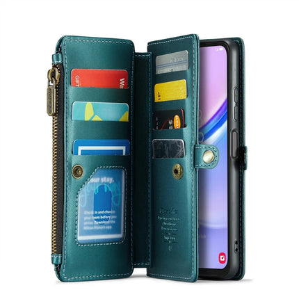 For Samsung Galaxy A16 5G / A16 4G Case CASEME C36 Series  Zipper Wallet Leather Phone Cover with Straps