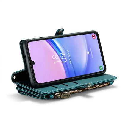 For Samsung Galaxy A16 5G / A16 4G Case CASEME C36 Series  Zipper Wallet Leather Phone Cover with Straps
