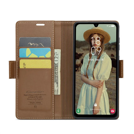 For Samsung Galaxy A16 5G / A16 4G Case CASEME 023 Series RFID Blocking Glossy Stand Phone Cover