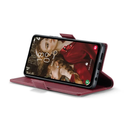 For Samsung Galaxy A16 5G / A16 4G Case CASEME 023 Series RFID Blocking Glossy Stand Phone Cover