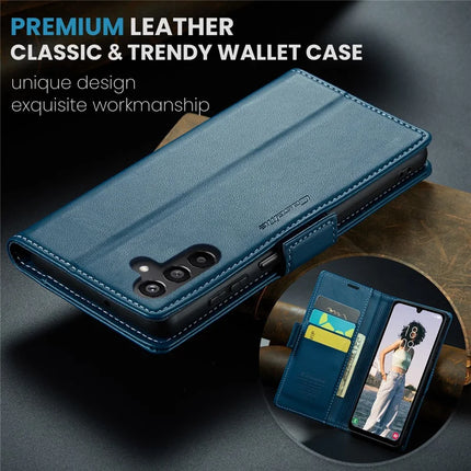For Samsung Galaxy A16 5G / A16 4G Case CASEME 023 Series RFID Blocking Glossy Stand Phone Cover