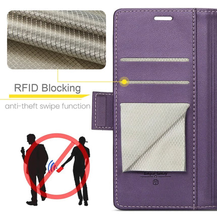 For Samsung Galaxy A16 5G / A16 4G Case CASEME 023 Series RFID Blocking Glossy Stand Phone Cover