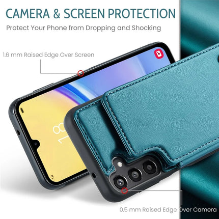 For Samsung Galaxy A16 5G / A16 4G Case CASEME C22 Series  Leather+TPU Cover RFID Blocking 5 Card Slots
