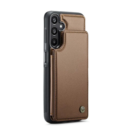 For Samsung Galaxy A16 5G / A16 4G Case CASEME C22 Series  Leather+TPU Cover RFID Blocking 5 Card Slots
