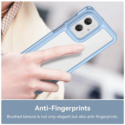 For Motorola Moto G55 5G Case TPU +Acrylic Protective Clear Phone Cover