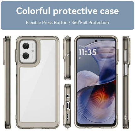For Motorola Moto G55 5G Case TPU +Acrylic Protective Clear Phone Cover
