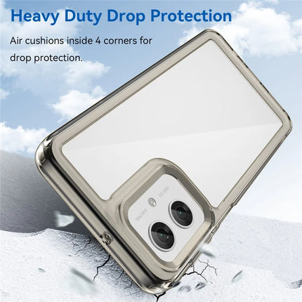 For Motorola Moto G55 5G Case TPU +Acrylic Protective Clear Phone Cover