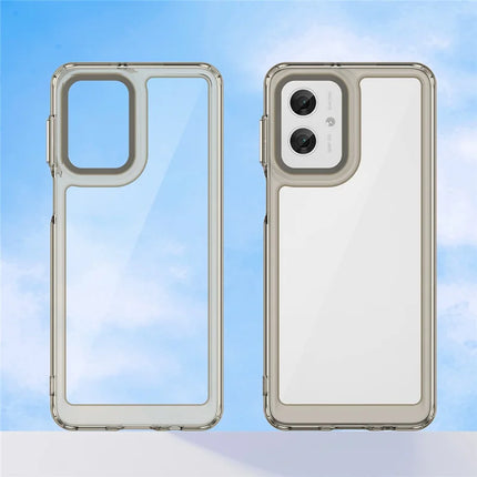 For Motorola Moto G55 5G Case TPU +Acrylic Protective Clear Phone Cover