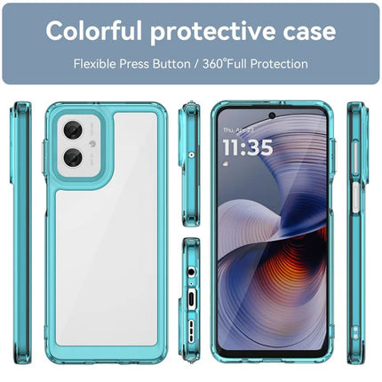For Motorola Moto G55 5G Case TPU +Acrylic Protective Clear Phone Cover