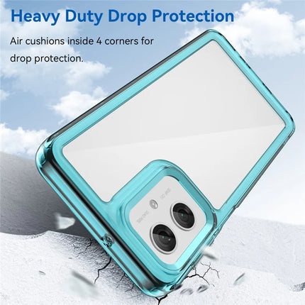 For Motorola Moto G55 5G Case TPU +Acrylic Protective Clear Phone Cover