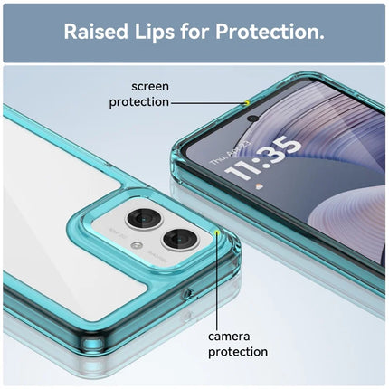 For Motorola Moto G55 5G Case TPU +Acrylic Protective Clear Phone Cover
