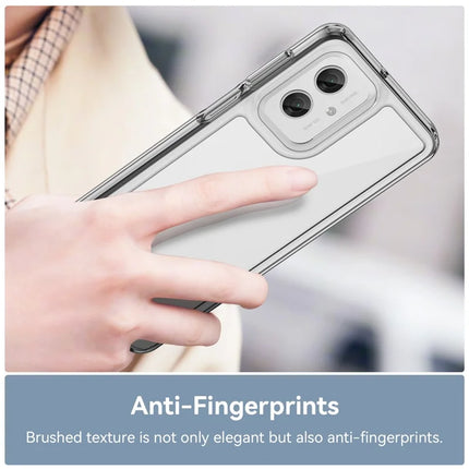 For Motorola Moto G55 5G Case TPU +Acrylic Protective Clear Phone Cover