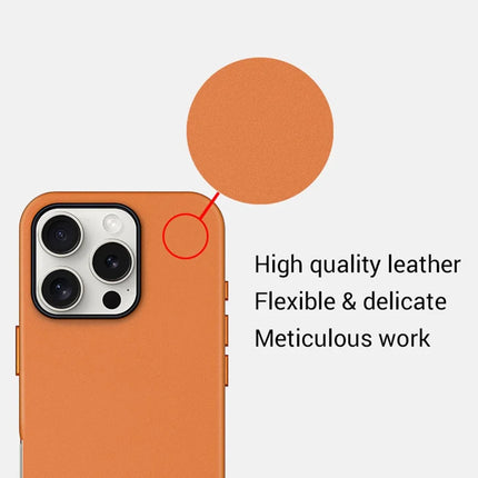 KZDOO Noble Collection Series For iPhone 16 Case PU+PC Shockproof Phone Cover