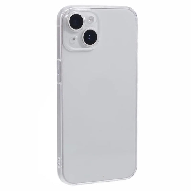 For iPhone 13 Shockproof Case 1.5mm Thickness Clear TPU Phone Cover