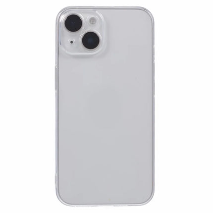 For iPhone 13 Shockproof Case 1.5mm Thickness Clear TPU Phone Cover