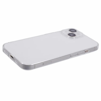 For iPhone 13 Shockproof Case 1.5mm Thickness Clear TPU Phone Cover