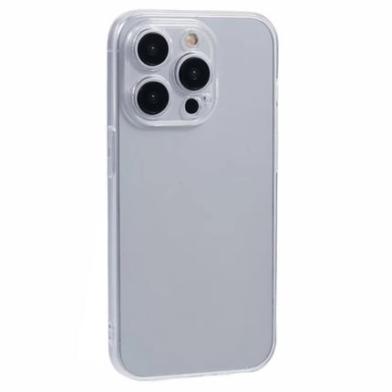 For iPhone 13 Pro Max Shockproof Case 1.5mm Thickness Clear TPU Phone Cover