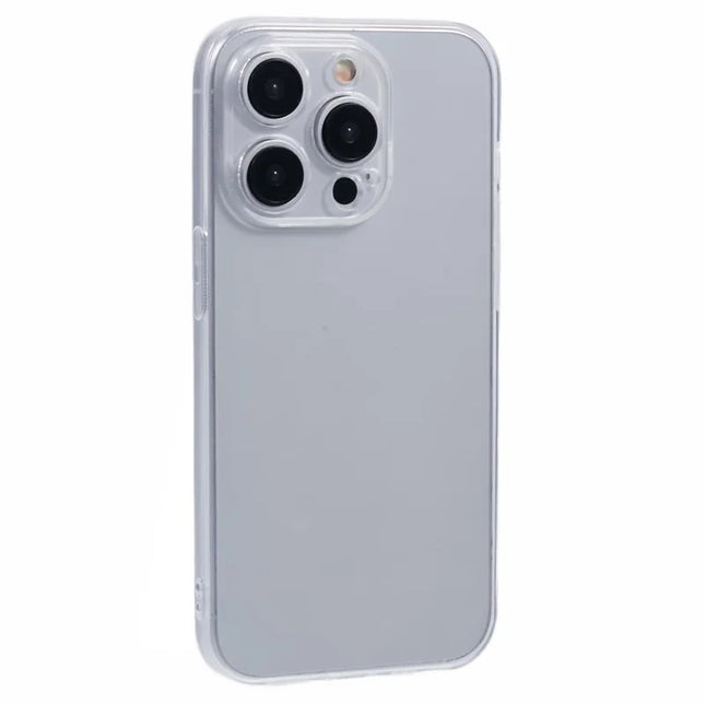 For iPhone 13 Pro Max Shockproof Case 1.5mm Thickness Clear TPU Phone Cover