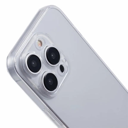 For iPhone 13 Pro Max Shockproof Case 1.5mm Thickness Clear TPU Phone Cover