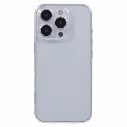 For iPhone 16 Pro Max Shockproof Case 1.5mm Thickness Clear TPU Phone Cover