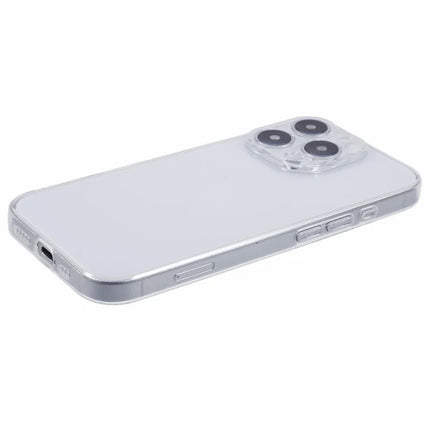 For iPhone 16 Pro Max Shockproof Case 1.5mm Thickness Clear TPU Phone Cover