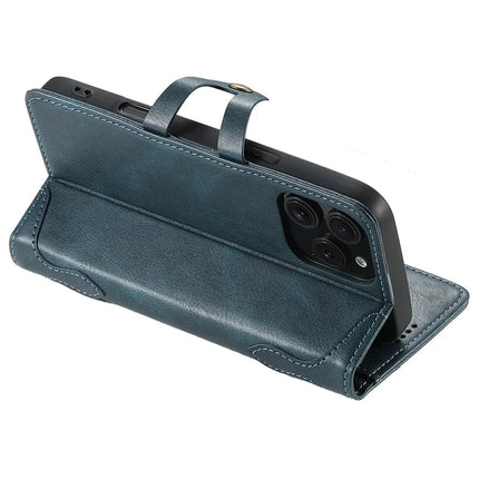 SUTENI Q03 Series for iPhone 16 Pro Max Case Wavy Texture PU Leather Phone Wallet Cover