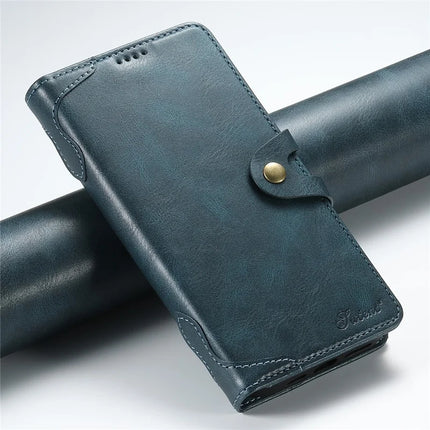 SUTENI Q03 Series for iPhone 16 Pro Max Case Wavy Texture PU Leather Phone Wallet Cover