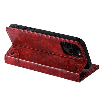 SUTENI For iPhone 16 Pro Max Case PU Leather Stand Wallet Phone Cover