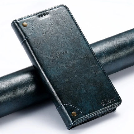 SUTENI For iPhone 16 Pro Max Case PU Leather Stand Wallet Phone Cover