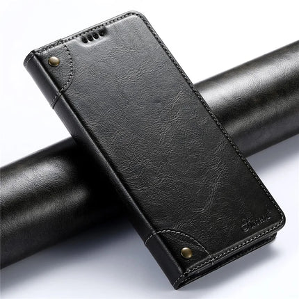 SUTENI For iPhone 16 Pro Max Case PU Leather Stand Wallet Phone Cover