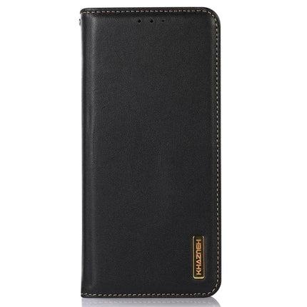 KHAZNEH For Asus Zenfone 11 Ultra 5G Case Genuine Cow Leather Wallet Phone Cover Nappa Texture