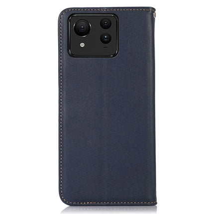 KHAZNEH For Asus Zenfone 11 Ultra 5G Case Genuine Cow Leather Wallet Phone Cover Nappa Texture