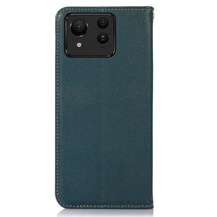 KHAZNEH For Asus Zenfone 11 Ultra 5G Case Genuine Cow Leather Wallet Phone Cover Nappa Texture