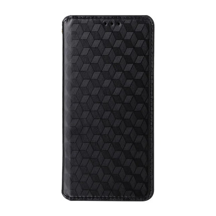 For Samsung Galaxy A16 5G / A16 4G Wallet Case Rhombus Imprinted Leather Phone Cover