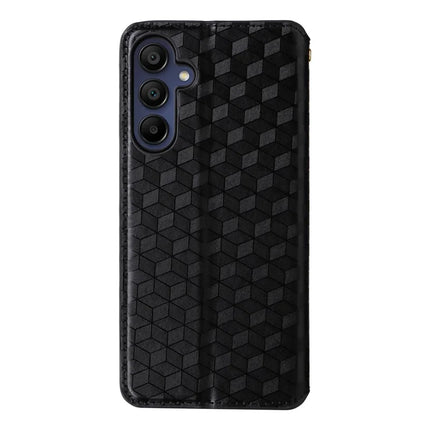 For Samsung Galaxy A16 5G / A16 4G Wallet Case Rhombus Imprinted Leather Phone Cover