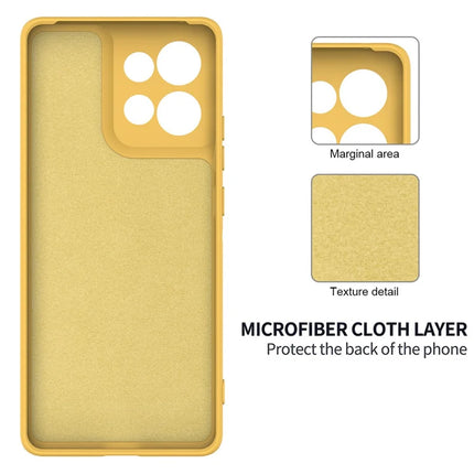 For Motorola Edge 50 Neo 5G / Moto S50 5G / Thinkphone 25 5G Case Liquid Silicone Anti-Scratch Phone Cover with Hand Strap