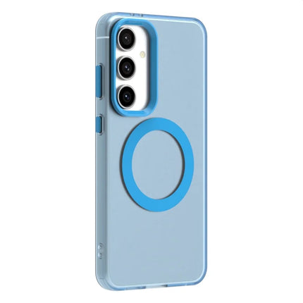 Candy Series For Samsung Galaxy S23 FE Case Compatible with MagSafe PC+TPU+PET Anti-Drop Phone Cover