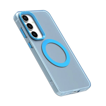 Candy Series For Samsung Galaxy S23 FE Case Compatible with MagSafe PC+TPU+PET Anti-Drop Phone Cover